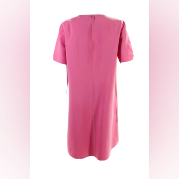 *$2190 NEW OSCAR DE LA RENTA CARNATION PINK FLOWER CUT OUT DAY DRESS US 2 - Picture 5 of 10